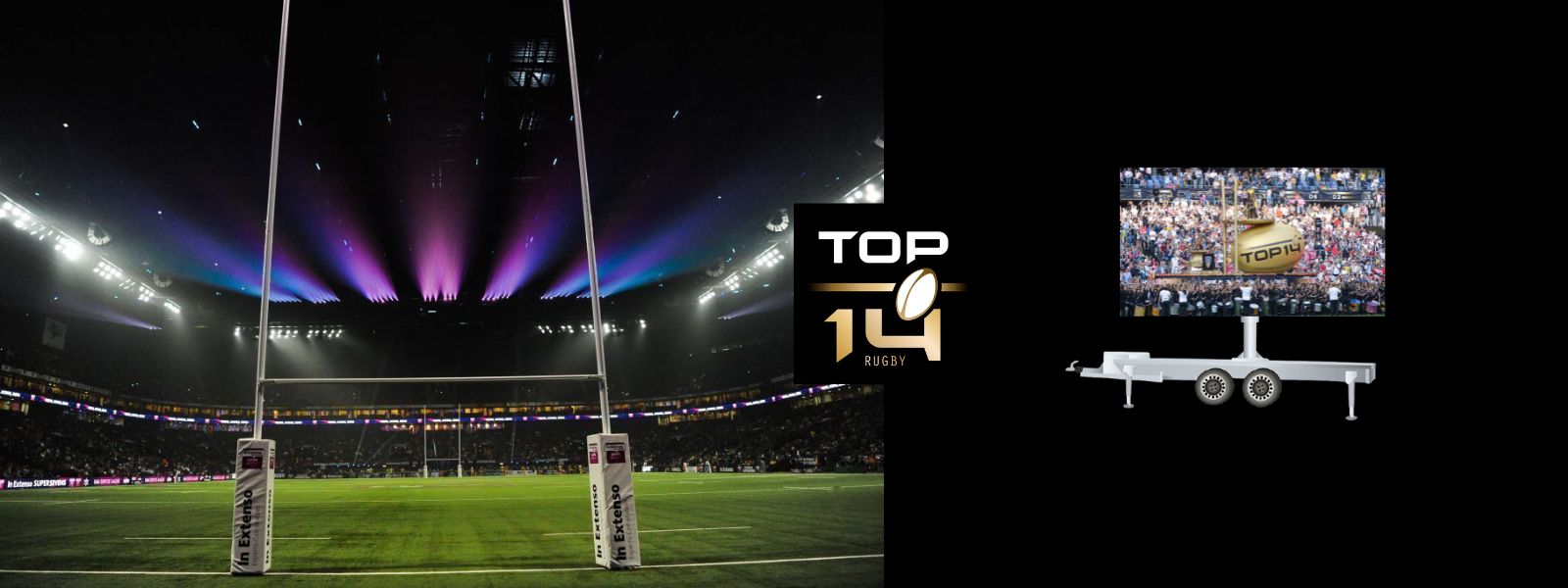 Slide Location Ecran Geant Top 14 Videopix