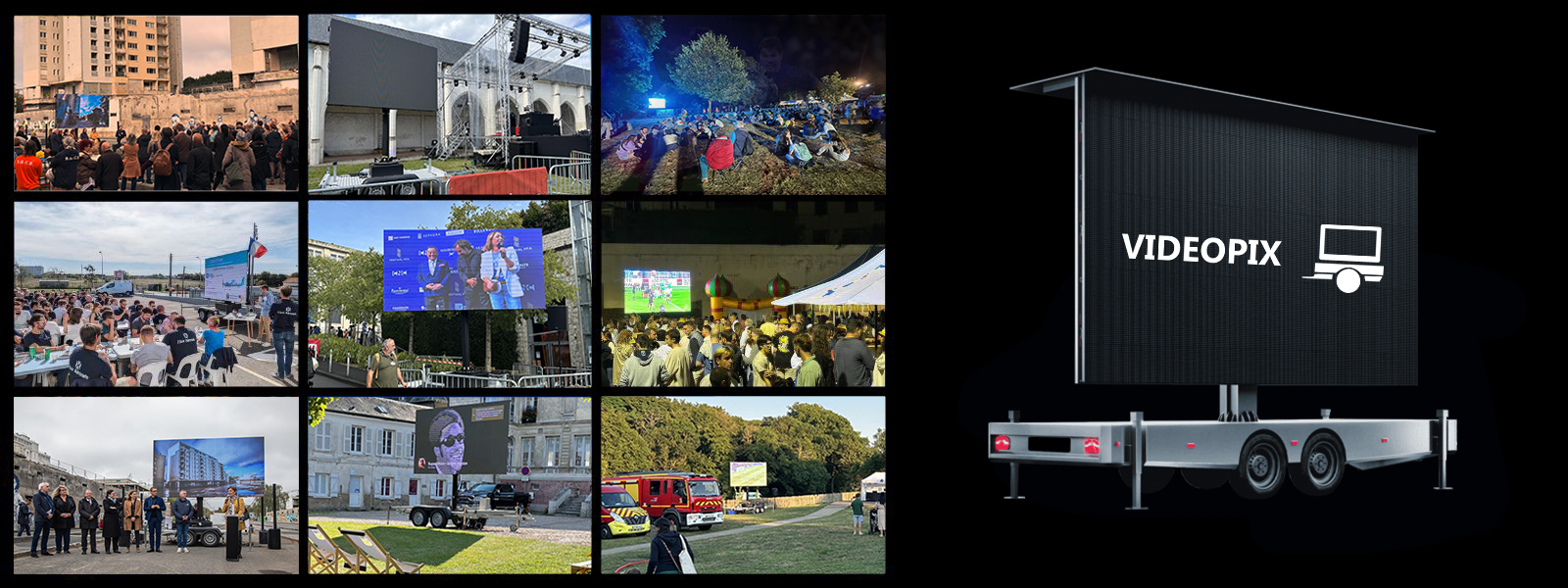 Slide Location Ecran Videopix